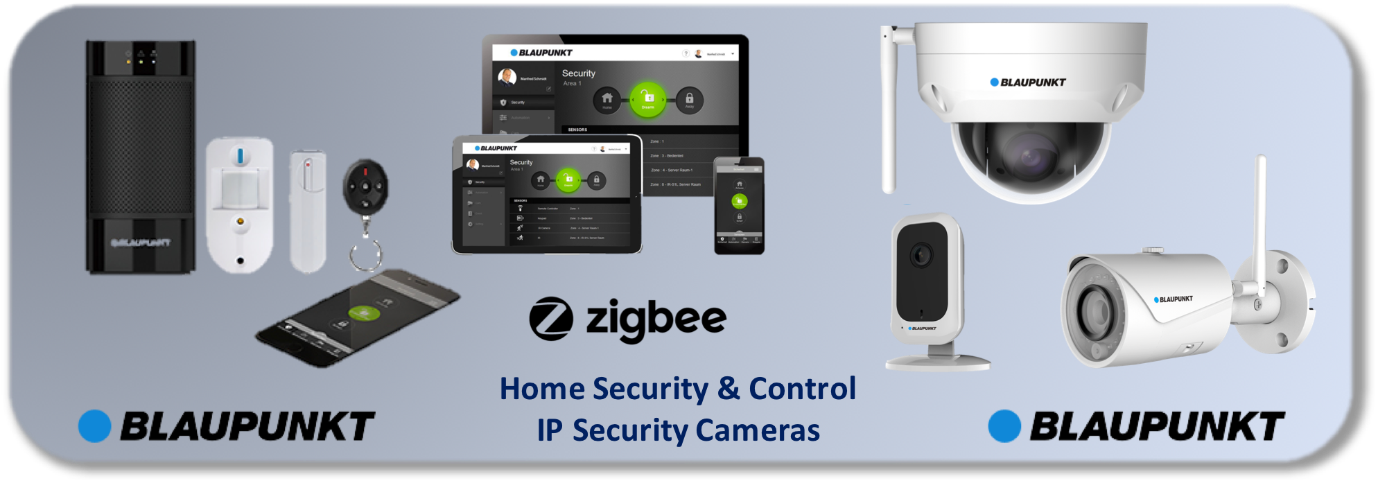 Blaupunkt Home Security Control IP Cameras